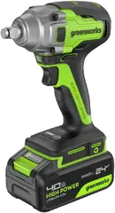 Greenworks GD24IW400 гайковерт ударный аккумуляторный
