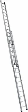 Алюмет SR2 лестница алюминиевая приставная с канатной тягой