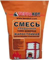 Терракот смесь кладочная глино-шамотная жаростойкая