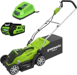 Greenworks G40LM35K2 газонокосилка аккумуляторная