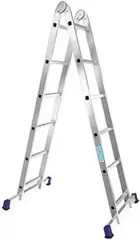 Алюмет T2 лестница алюминиевая шарнирная универсальная