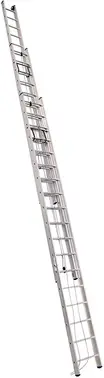 Алюмет SR3 лестница алюминиевая приставная с канатной тягой