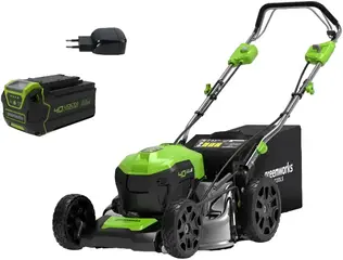 Greenworks GD40LM46SPK4 газонокосилка аккумуляторная