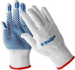 Зубр Профессионал Точка+ перчатки с точками увеличенного размера
