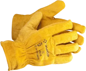 Зубр Мастер перчатки кожаные рабочие