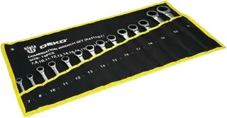 Deko DKHT14 набор комбинированных трещоточных ключей