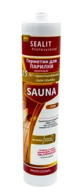 Sealit Professional Sauna герметик акриловый для парилки